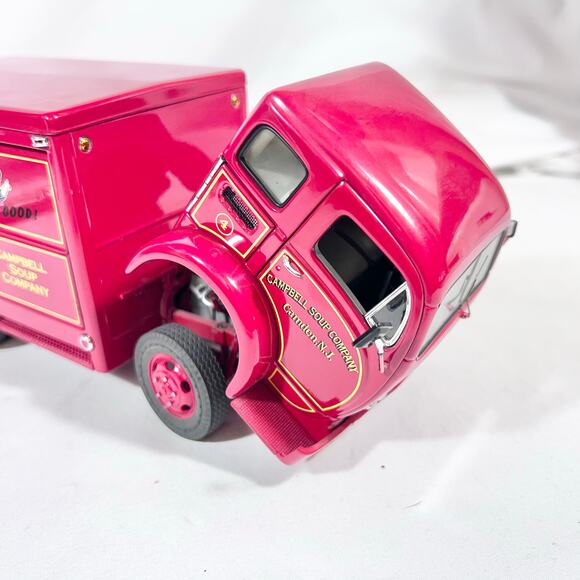Danbury Mint 1950’s Campbell’s Soup Delivery Truck 1/24 Scale 1998 Red Diecast - Picture 10 of 16